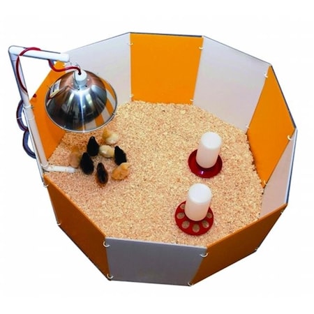 Peticare Baby Chick Starter Home Orange & White 3700 PE45001